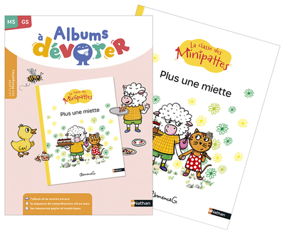 Albums à dévorer - MS GS - Plus une miette - Album + Fichier - PCF