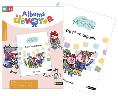 Albums à dévorer - MS GS - De fil en aiguille - Album + Fichier - PCF