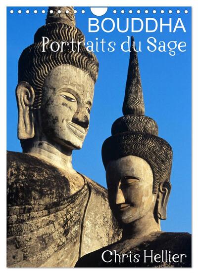 CALVENDO Foi - Bouddha Portraits du Sage (Calendrier mural 2025 DIN A4 horizontal), CALVENDO calendrier mensuel - Douze portraits de Bouddha pris dans des jardins et temples d'Asie.