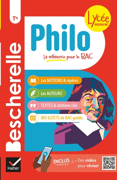 Bescherelle lycée - Philo Tle Nouveau bac - les notions, les repères & les auteurs du programme