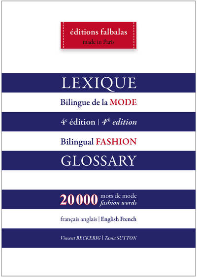 LEXIQUE BILINGUE DE LA MODE