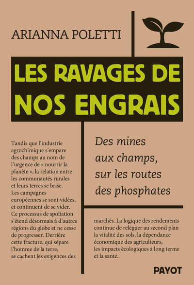 Les ravages de nos engrais - Des mines aux champs, sur les routes des phosphates