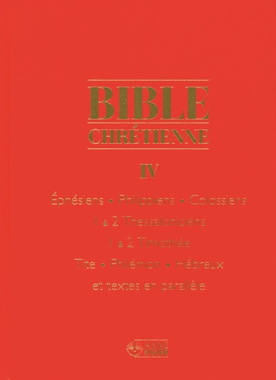 BIBLE CHRETIENNE IV