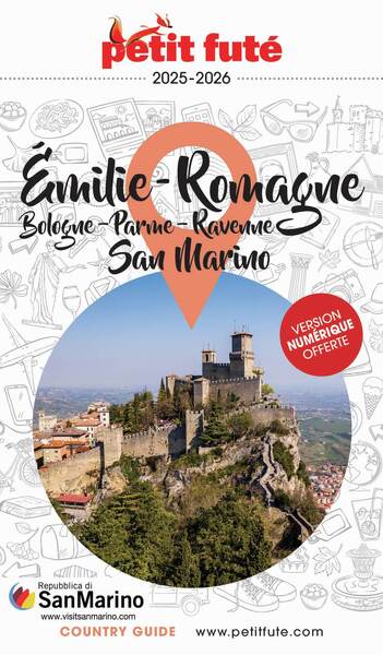 Guide Emilie-Romagne 2025/2026 Petit Futé - BOLOGNE - PARME - RAVENNE