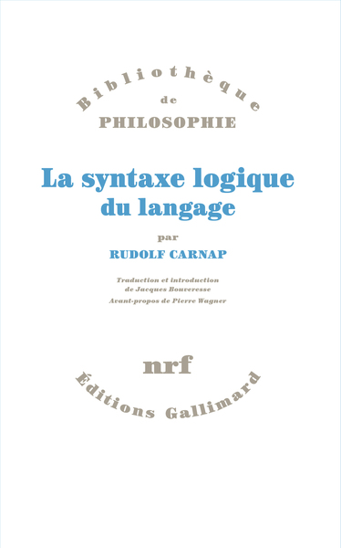 La syntaxe logique du langage