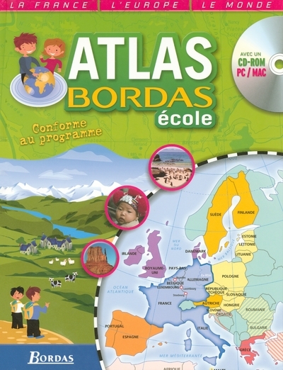 ATLAS BORDAS ECOLE + CD