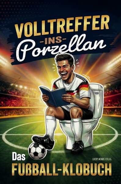 Volltreffer ins Porzellan: - Das lustige Fußball-Klobuch mit Witzen, Rätseln, Quiz & verrückten Anekdoten