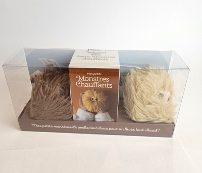 Mes petits Monstres Chauffants - beige - Mes petits monstres de poche tout doux pour un hiver tout chaud !