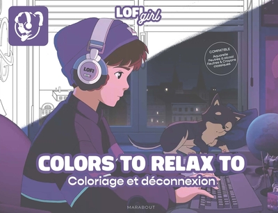 Colors to relax to - Lofi Girl - Coloriage de déconnexion