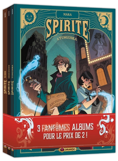 Spirite - pack promo vol. 01 à 03 - édition limitée