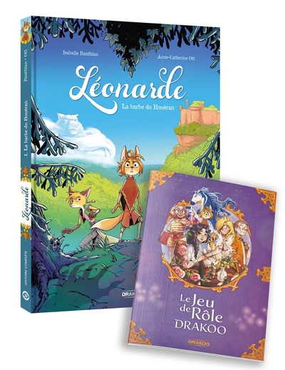 Léonarde - vol. 01  + jeu de rôle offert - édition limitée - La barbe du Houéran