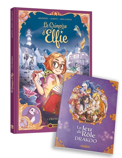 Le Grimoire d'Elfie - vol. 01 + jeu de rôle offert - édition limitée - L'île presque