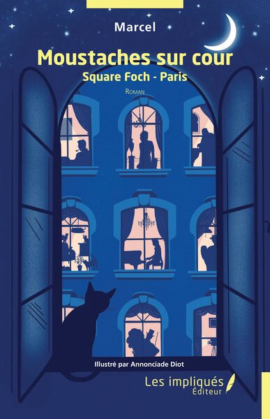 Moustaches sur cour - Square Foch – Paris