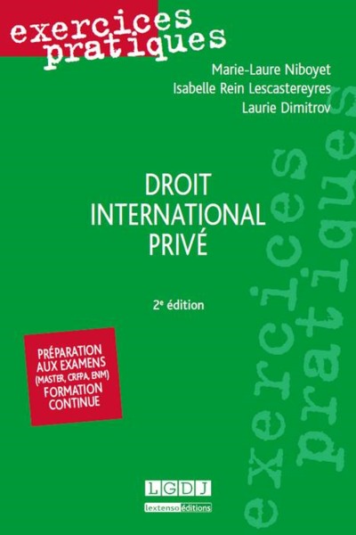 DROIT INTERNATIONAL PRIVÉ - 2ÈME ÉDITION