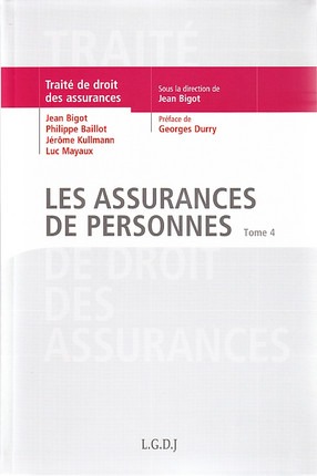 les assurances de personnes