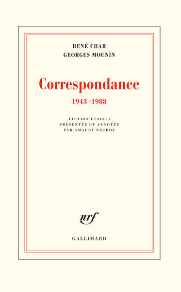 Correspondance - 1943-1988