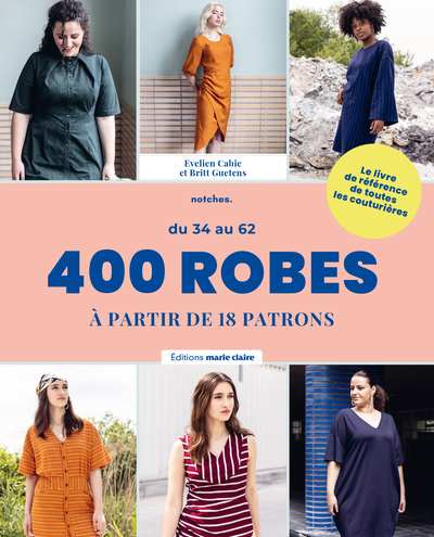 400 robes - A partir de 18 patrons