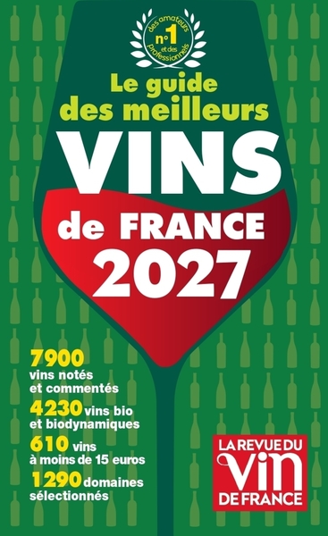 Le guide des meilleurs vins de France 2027