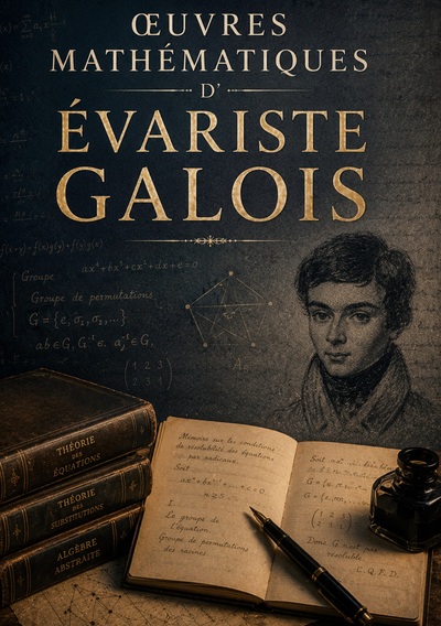 Oeuvres mathématiques d'Évariste Galois - Textes fondateurs sur l'algèbre, les équations par radicaux, la théorie des nombres, les groupes, l'analyse et les fractions continues