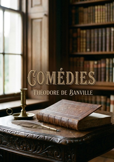 Comédies - Des comédies satiriques et lyriques par un maître du Parnasse, où l'esprit d'Aristophane rencontre le Paris du XIXe siècle, mêlant vers et prose dans un tourbillon de fantaisie.