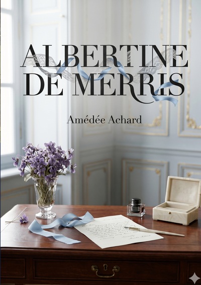 Albertine de Merris - Une comédie en trois actes explorant les complexités des relations amicales et amoureuses dans le Paris du XIXe siècle.