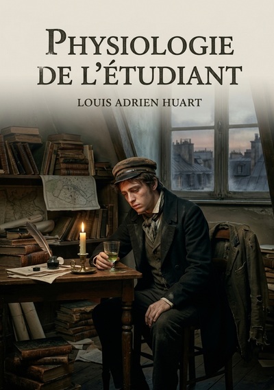 Physiologie de l'étudiant - Les aventures et les tribulations d'un étudiant à Paris, une exploration humoristique de la vie estudiantine au 19ème siècle.