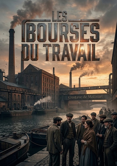 Les Bourses du travail - Une analyse des bourses du travail par Gustave de Molinari, explorant les inégalités salariales et les dynamiques entre capital et travail au XIXe siècle.