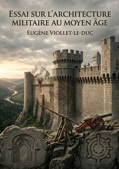 Essai sur l'architecture militaire au Moyen Âge - Une analyse détaillée de l'évolution des fortifications militaires au Moyen Âge par Eugène Viollet le Duc, offrant un aperçu des techniques de défense et d'attaque de cette époque.