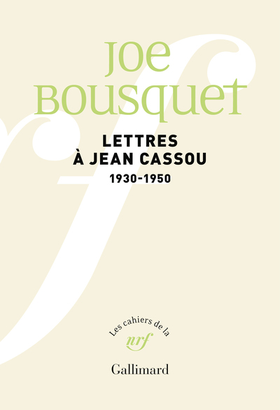 Lettres à Jean Cassou - 1930-1950