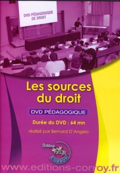 Les sources du droit - DVD-Rom