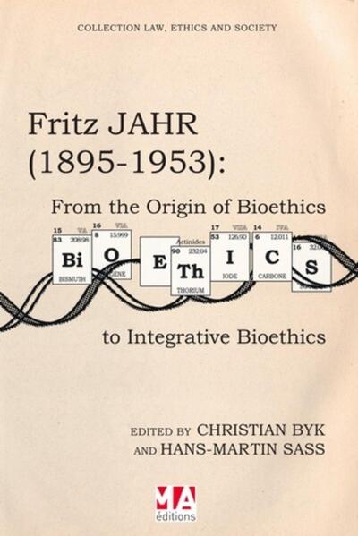 fritz jahr 1895 1953 from origin of bioethics