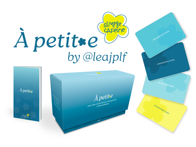 À petite - Dialoguer avec son enfant intérieur - 75 cartes introspectives by Léa JPLF