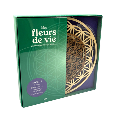 Coffret - Mes Fleurs de vie - pour recharger l'énergie des pierres