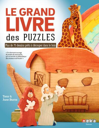 Le grand livre des puzzles - Plus de 75 dessins prêts à découper à la scie à chantourner