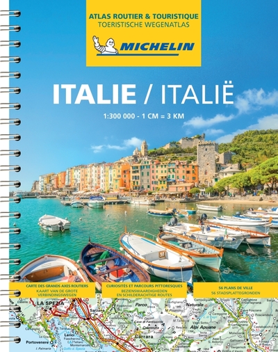 Atlas Europe - Atlas Italie /Italië (A4 - Spirale)
