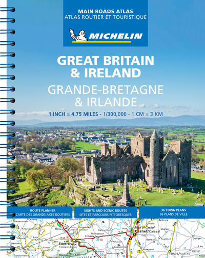 Atlas Europe - Atlas Great Britain & Ireland / Grande-Bretagne & Irlande (A4 - Spirale)