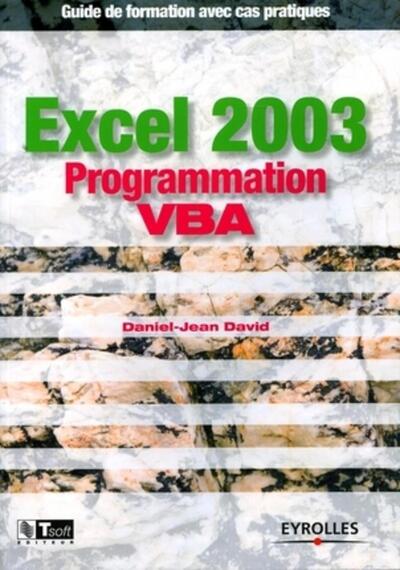 Excel 2003 - Programmation VBA