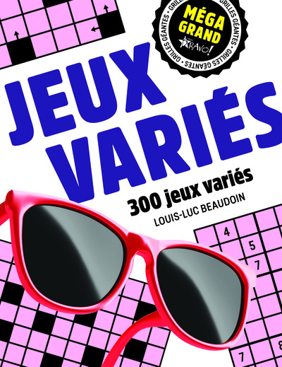 Méga grand : Jeux variés - 280 jeux diversifiés