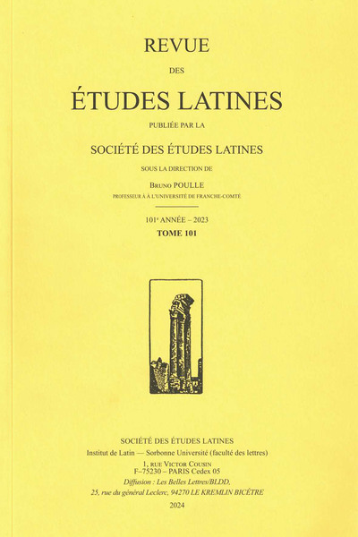 Revue des études latines