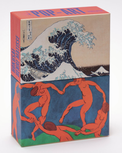 Coffret Pop-Art (4 titres) - Hokusai - Kahlo - Matisse - Rousseau