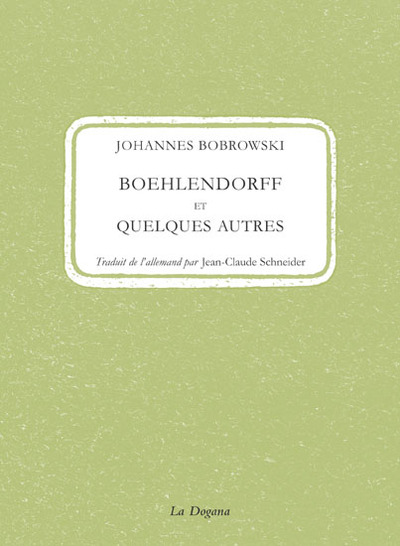 Boehlendorff et quelques autres