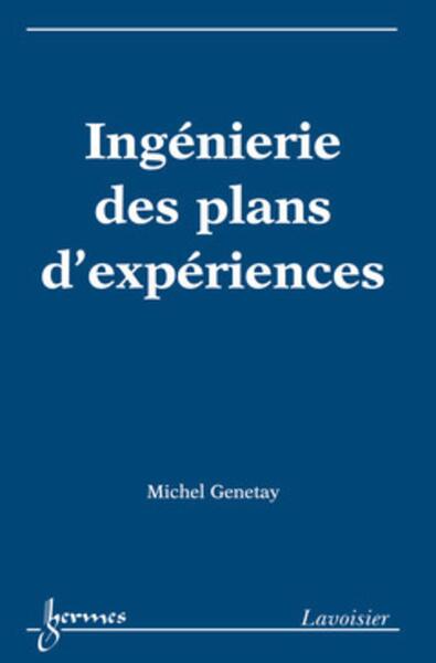 Ingénierie des plans d'expériences