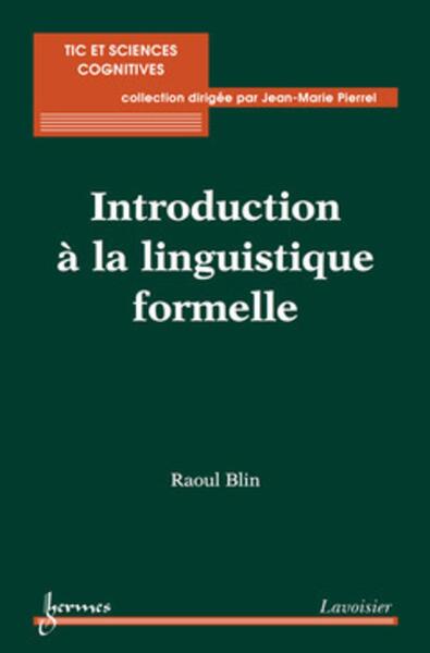 Introduction à la linguistique formelle