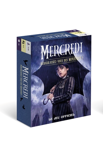 Mercredi - Le jeu officiel - Débarrassez-vous des monstres !