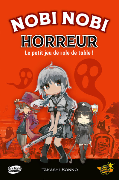Nobi Nobi, le petit jeu de rôle de table - Nobi Nobi Horreur, Jeu de société, À partir de 10 ans, 1 à 5 joueurs, 30-60 min