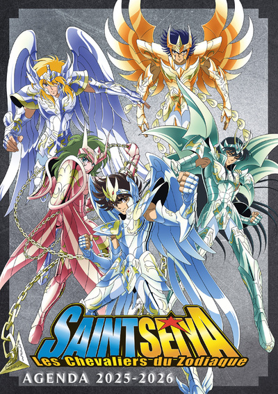 Agenda scolaire 2025-2026 Saint Seiya - Les Chevaliers du Zodiaque - Arc Hadès Elysion