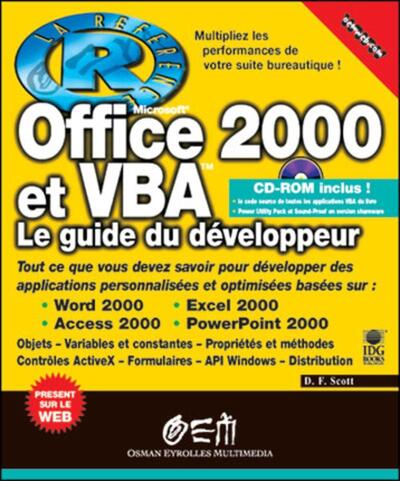 Office 2000 et VBA La référence - Le guide du développeur