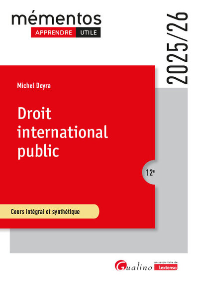 Droit international public - Cours intégral et synthétique