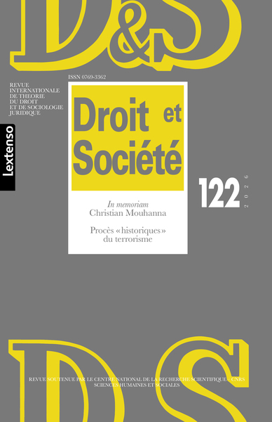 Revue Droit et Société 122/2026