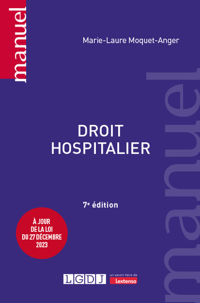 Droit hospitalier - À jour de la loi du 27 décembre 2023